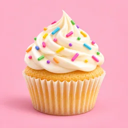 2048 Cupcakes Vanilla Birthday cupcake level 2