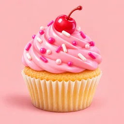 2048 Cupcakes Bubblegum Pink cupcake level 4