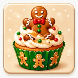 32 Christmas Cupcake