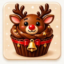 512 Christmas Cupcake
